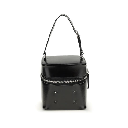 Maison Margiela Black Calf Leather Bos Taurus Backet Bag