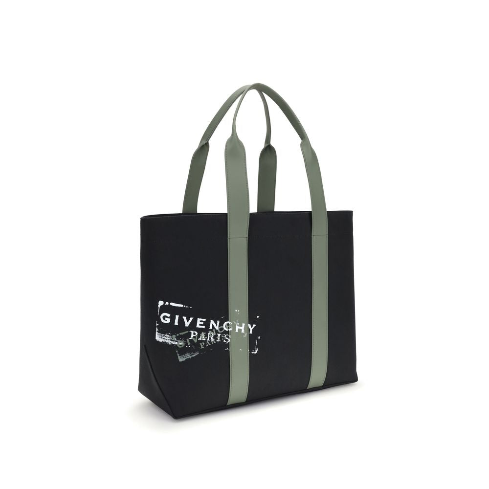 Givenchy Black Cotton Shoulder Bag