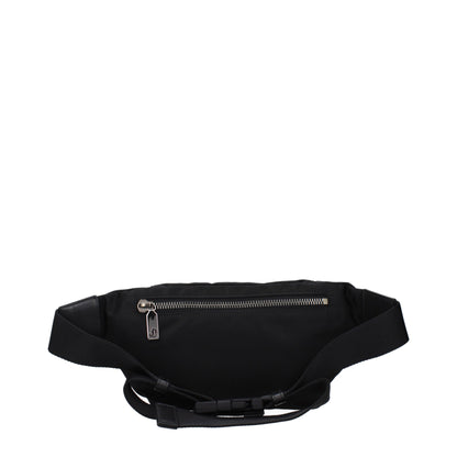 Jimmy Choo Black Fabric Backpack