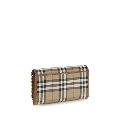 Burberry Beige Polyethylene Clutch Bag