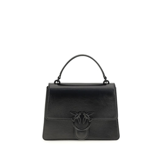 PINKO Black Lamb Ovis Aries Aries Handbag