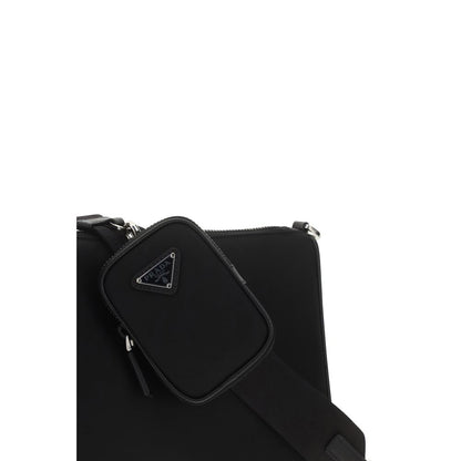 Prada Black Recycled Polyamide Shoulder Bag