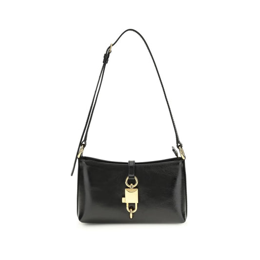 Dolce & Gabbana Black Calf Leather Bos Taurus Shoulder Bag