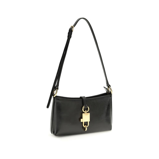 Dolce & Gabbana Black Calf Leather Bos Taurus Shoulder Bag