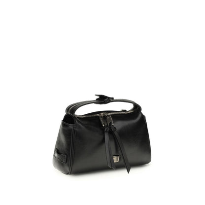 Dolce & Gabbana Black Calf Leather Bos Taurus Handbag