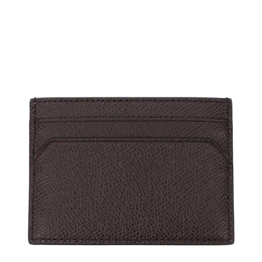 Bally Brown Leather Cardholder