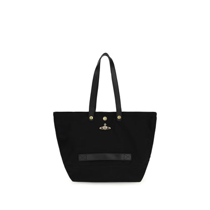 Vivienne Westwood Black Polyester Shoulder Bag