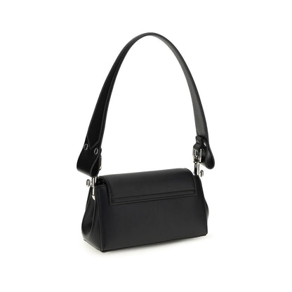 Vivienne Westwood Black Polyurethane Shoulder Bag