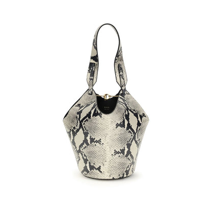 Khaite Multicolor Calf Leather Bos Taurus Shoulder Bag