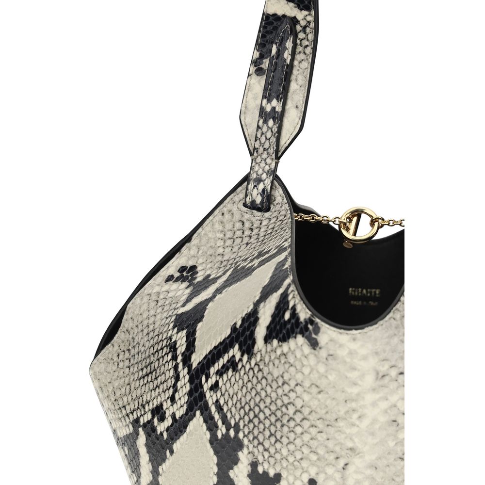 Khaite Multicolor Calf Leather Bos Taurus Shoulder Bag