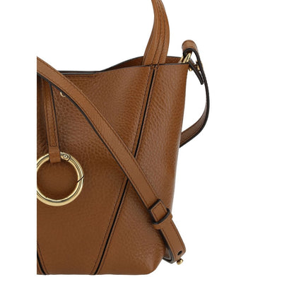 Chloé Brown Calf Leather Bos Taurus Shoulder Bag