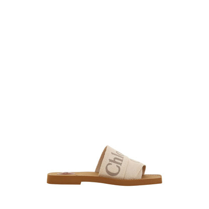 Chloé Multicolor Cotton Sandals