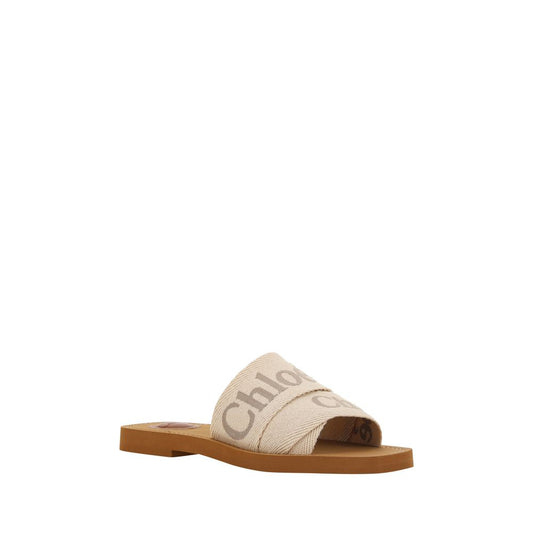 Chloé Multicolor Cotton Sandals