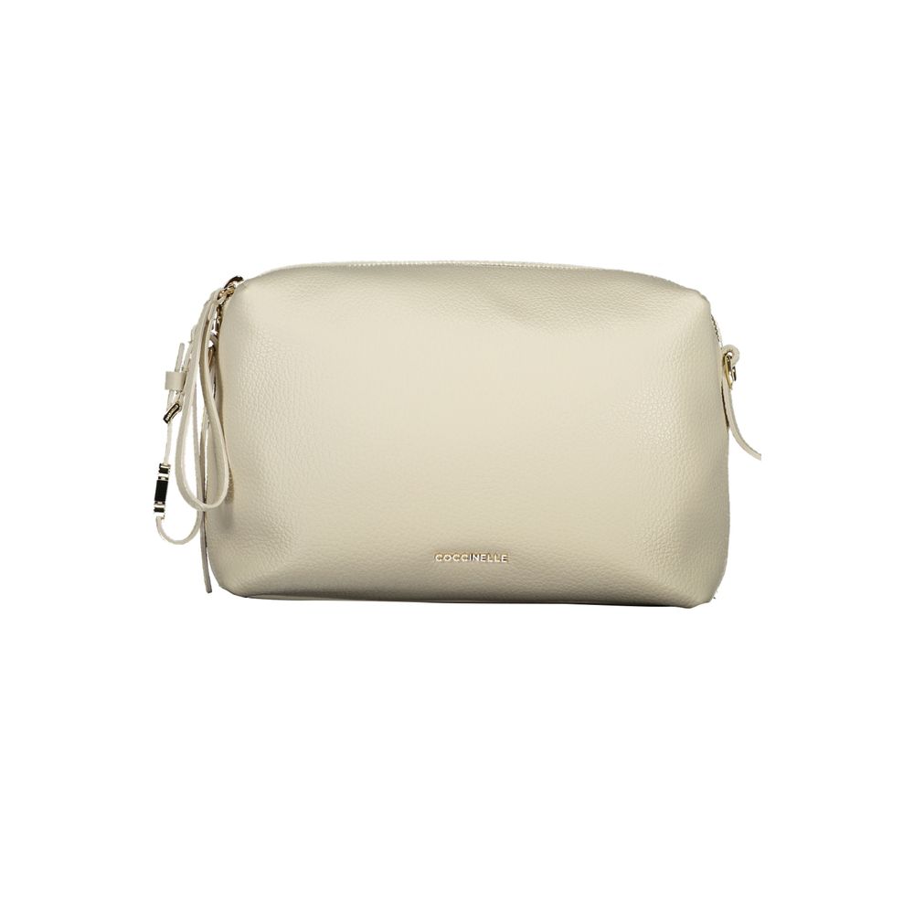 Coccinelle Bianco Leather Women Handbag
