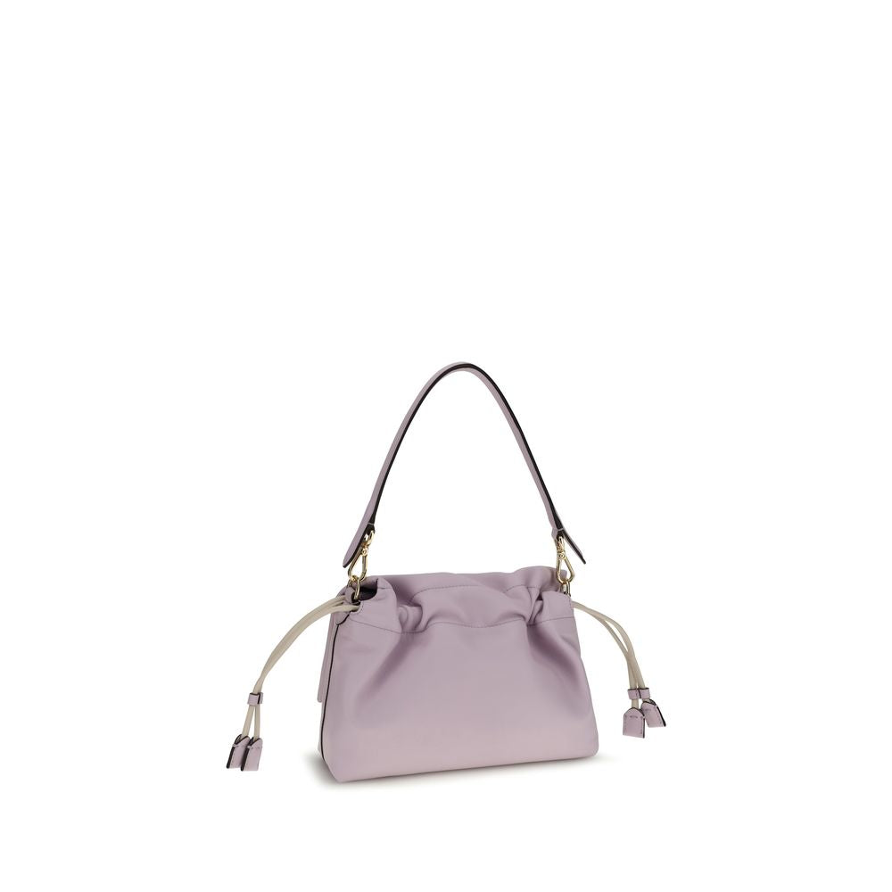 Fendi Purple Lamb Ovis Aries Aries Shoulder Bag