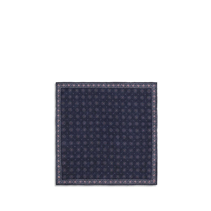 Brunello Cucinelli Blue Silk Handbag