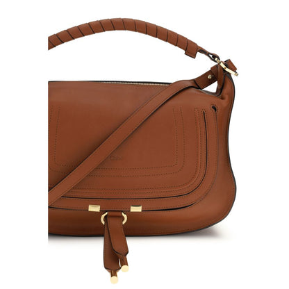 Chloé Brown Calf Leather Bos Taurus Shoulder Bag