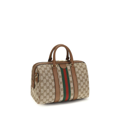 Gucci Multicolor Canvas Handbag