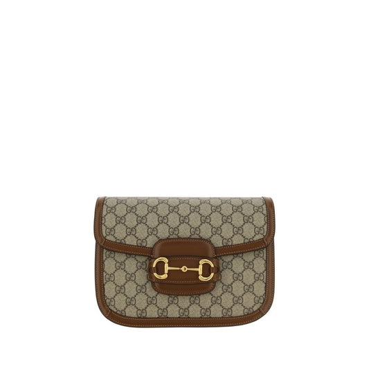 Gucci Beige Cotton Shoulder Bag