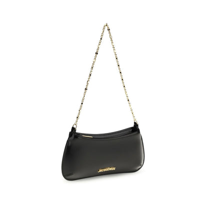 Jacquemus Black Calf Leather Bos Taurus Shoulder Bag