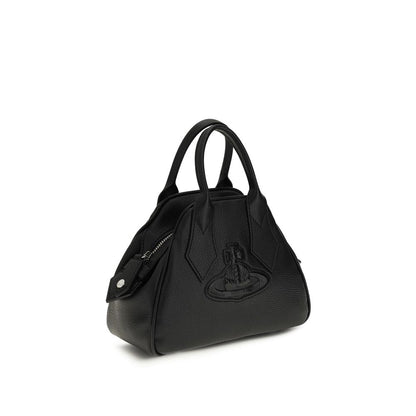 Vivienne Westwood Black Calf Leather Bos Taurus Handbag