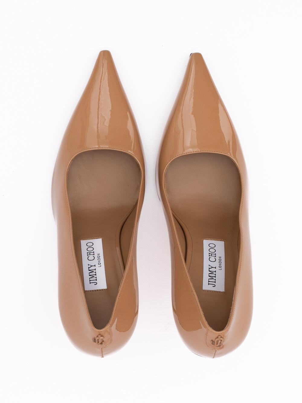 Jimmy Choo Powder Pink Patent Leather Ixia 95 Pumps