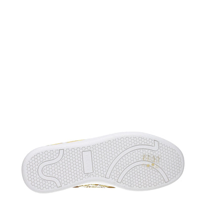 Versace White Leather Sneakers