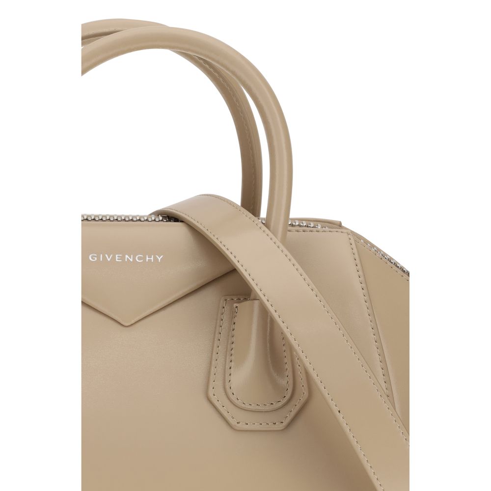 Givenchy Beige Calf Leather Bos Taurus Handbag