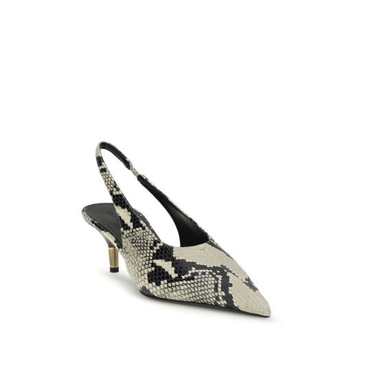 Khaite Multicolor Calf Leather Bos Taurus High Heel Pumps