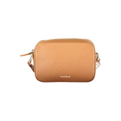 Coccinelle Marrone Leather Woman Handbag