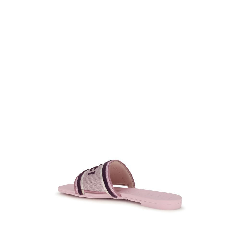 Gucci Multicolor Cotton Flat Sandals