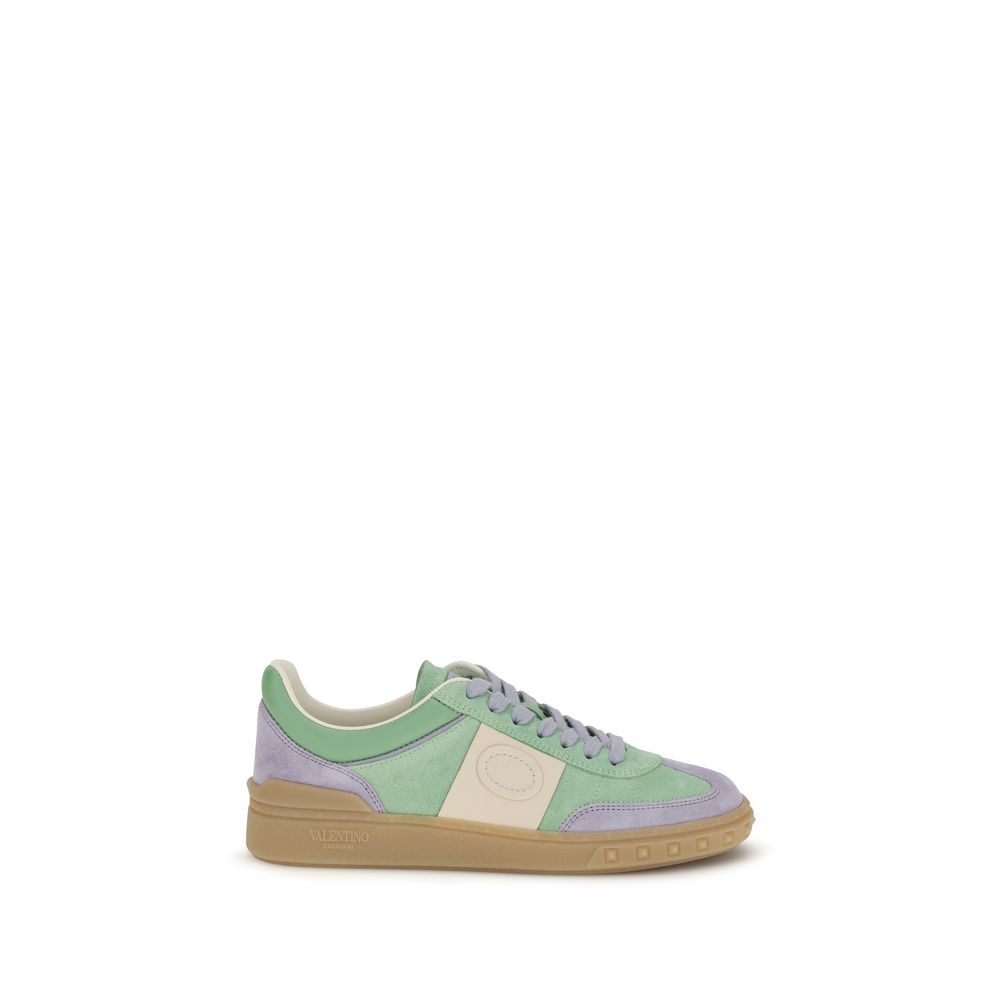 Valentino Garavani Multicolor Calf Leather Bos Taurus Low Top Sneakers