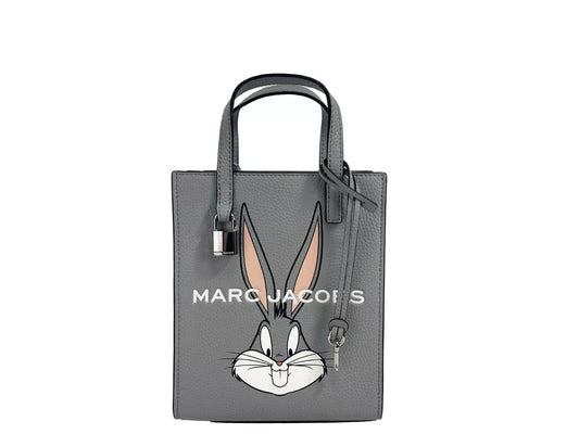Marc Jacobs X Looney Tunes Bugs Bunny Mini Grind Pebbled Leather Crossbody Bag