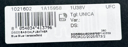 Versace Round Disco Leather Camera Case Crossbody Bag