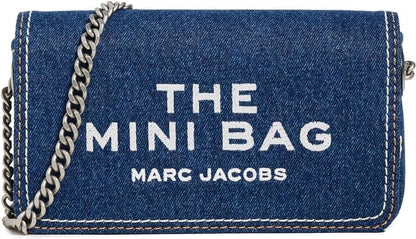 Marc Jacobs The Denim Chain Mini Bag - Dark Wash