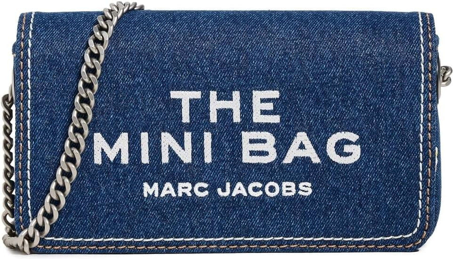 Marc Jacobs The Denim Chain Mini Bag - Dark Wash