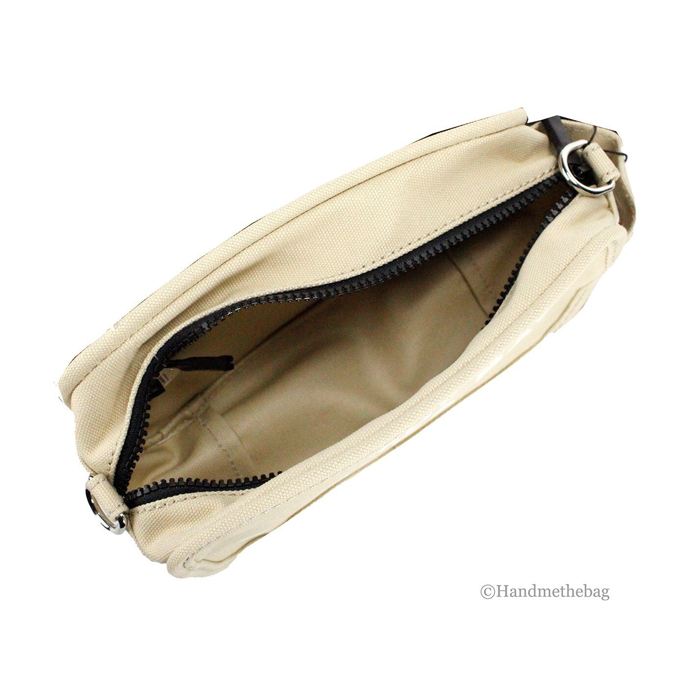 Marc Jacobs The Camera Bag Beige Canvas Crossbody Bag