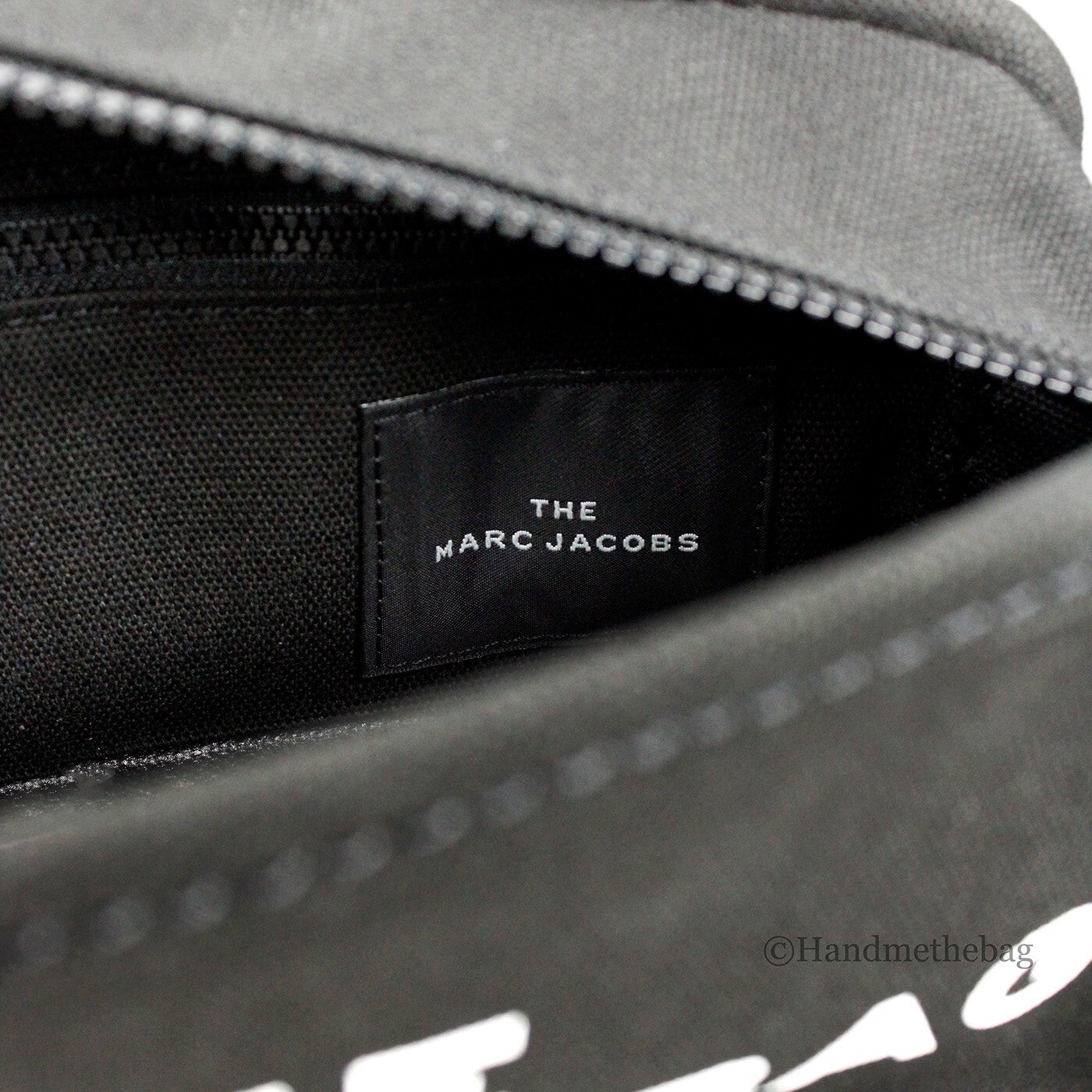 Marc Jacobs The Camera Bag Black Canvas Crossbody Bag