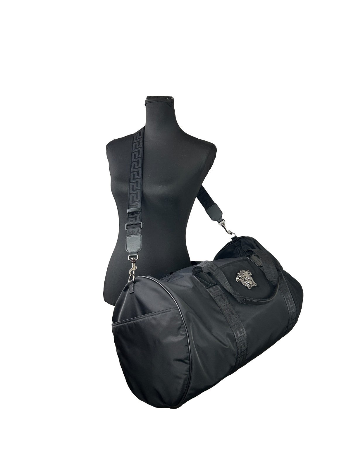 Versace Medusa Large Nylon Duffle Bag