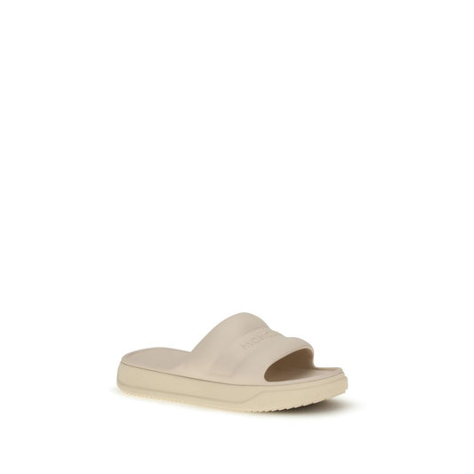 Moncler Beige Rubber Sandals