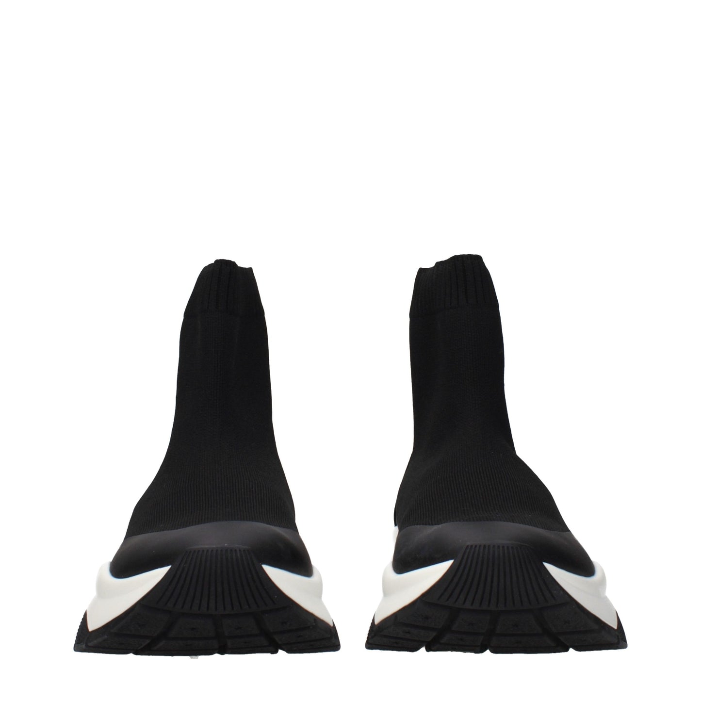 Jimmy Choo Black Fabric Ankle Boots