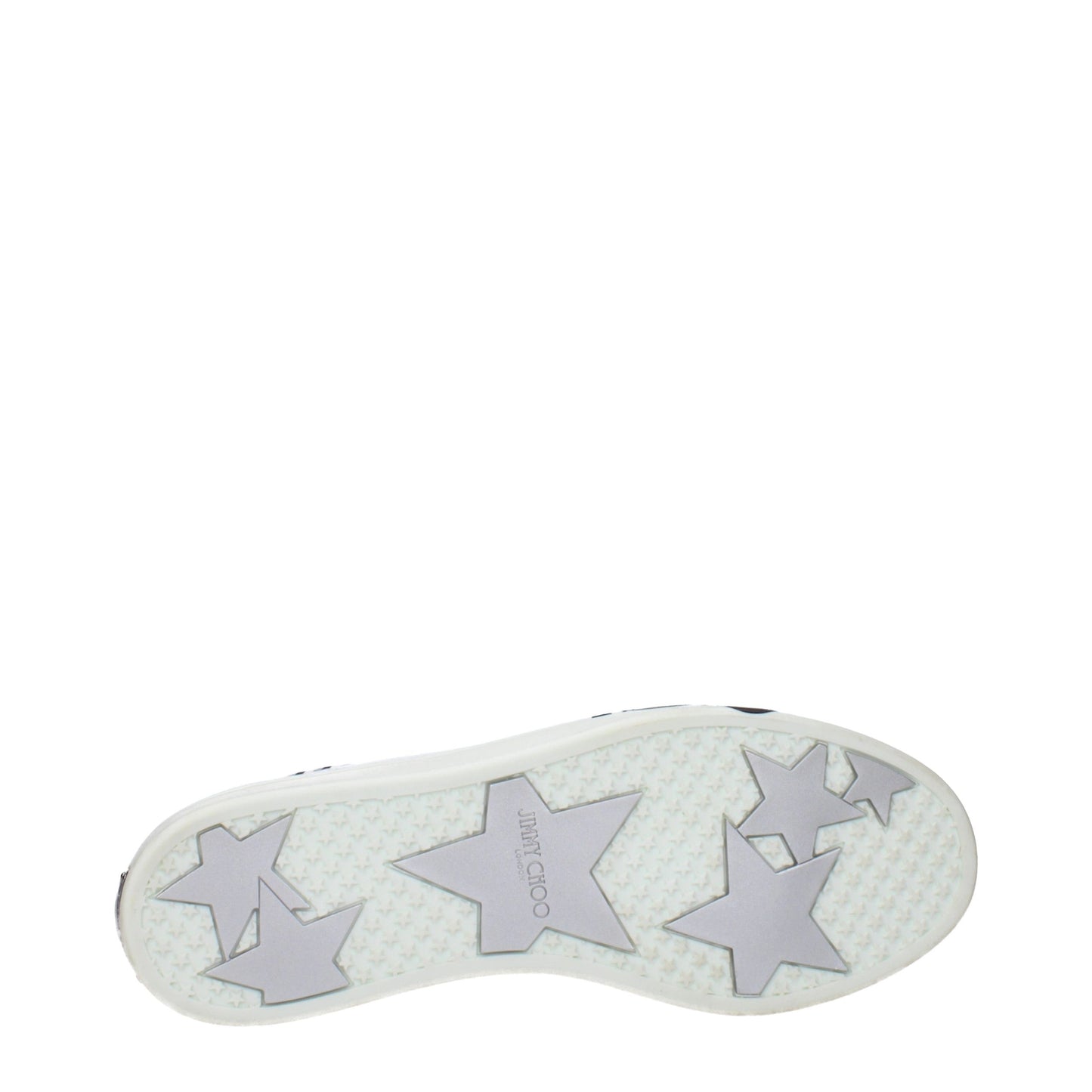 Jimmy Choo White Leather Low Top Sneakers