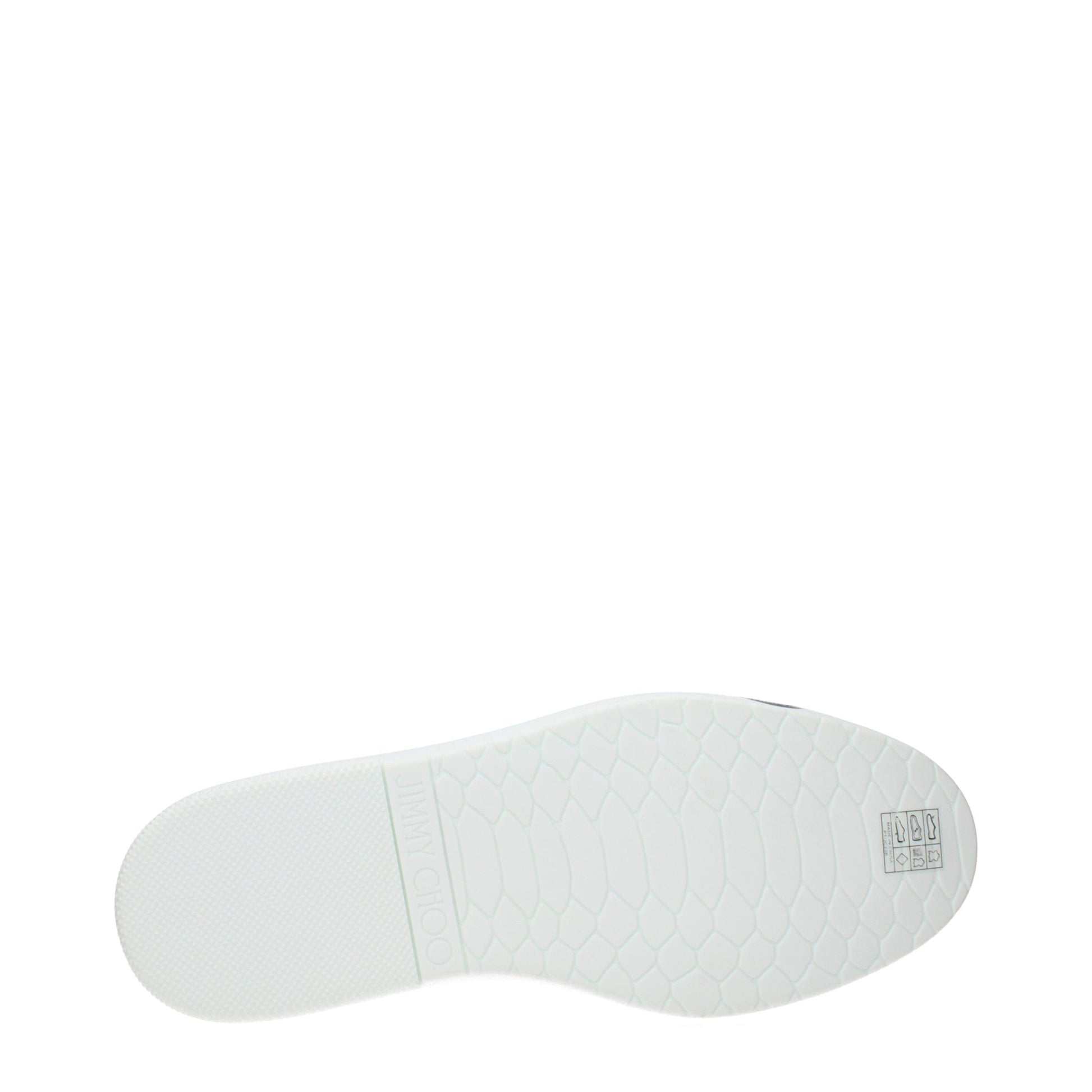 Jimmy Choo White Leather Sneakers