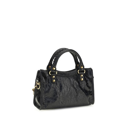 Balenciaga Black Lamb Ovis Aries Aries Handbag