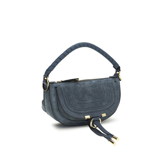 Chloé Blue Calf Leather Bos Taurus Shoulder Bag
