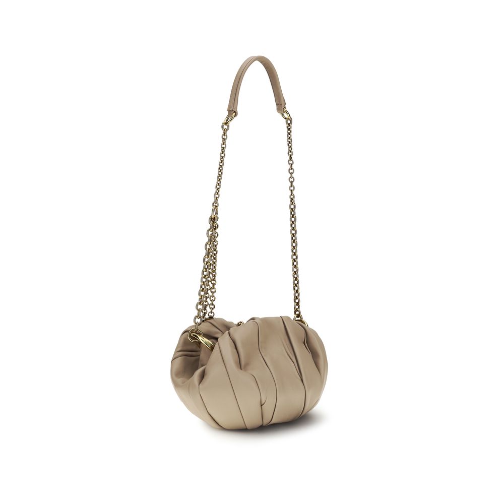 Chloé Beige Lamb Ovis Aries Aries Shoulder Bag