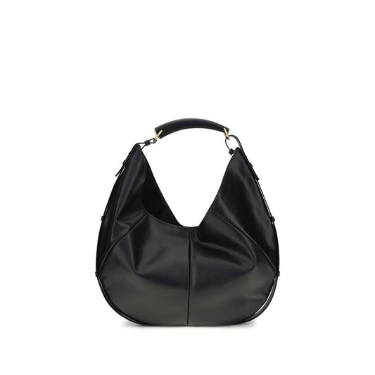 Saint Laurent Black Calf Leather Bos Taurus Shoulder Bag