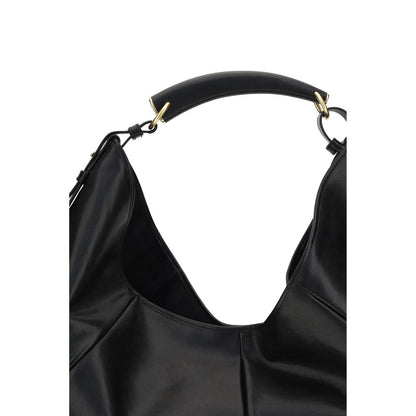 Saint Laurent Black Calf Leather Bos Taurus Shoulder Bag