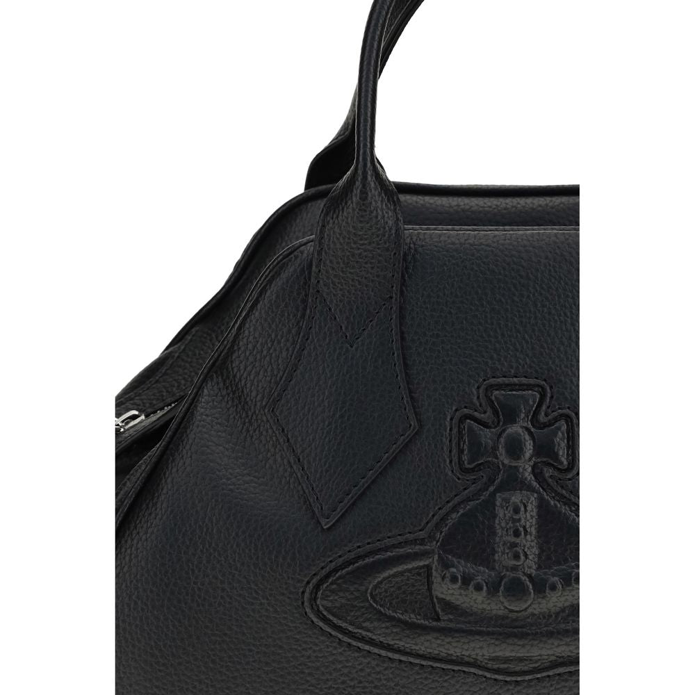 Vivienne Westwood Black Polyurethane Handbag