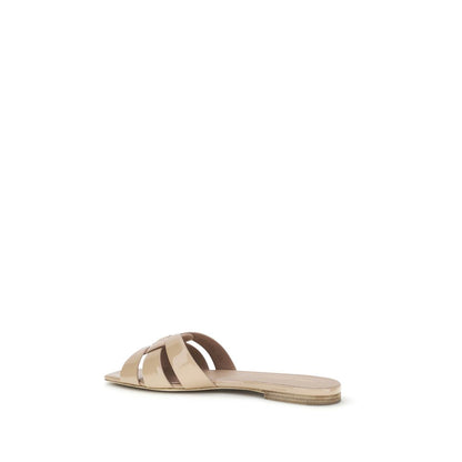 Saint Laurent Multicolor Calf Leather Bos Taurus Sandals